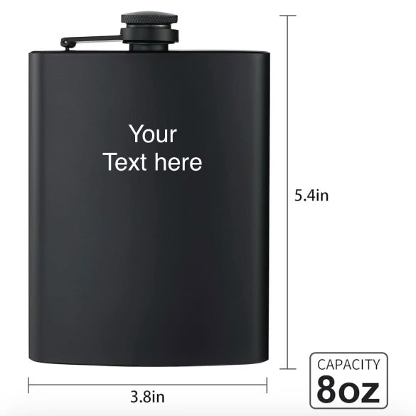 Custom Engraved Hip Flask